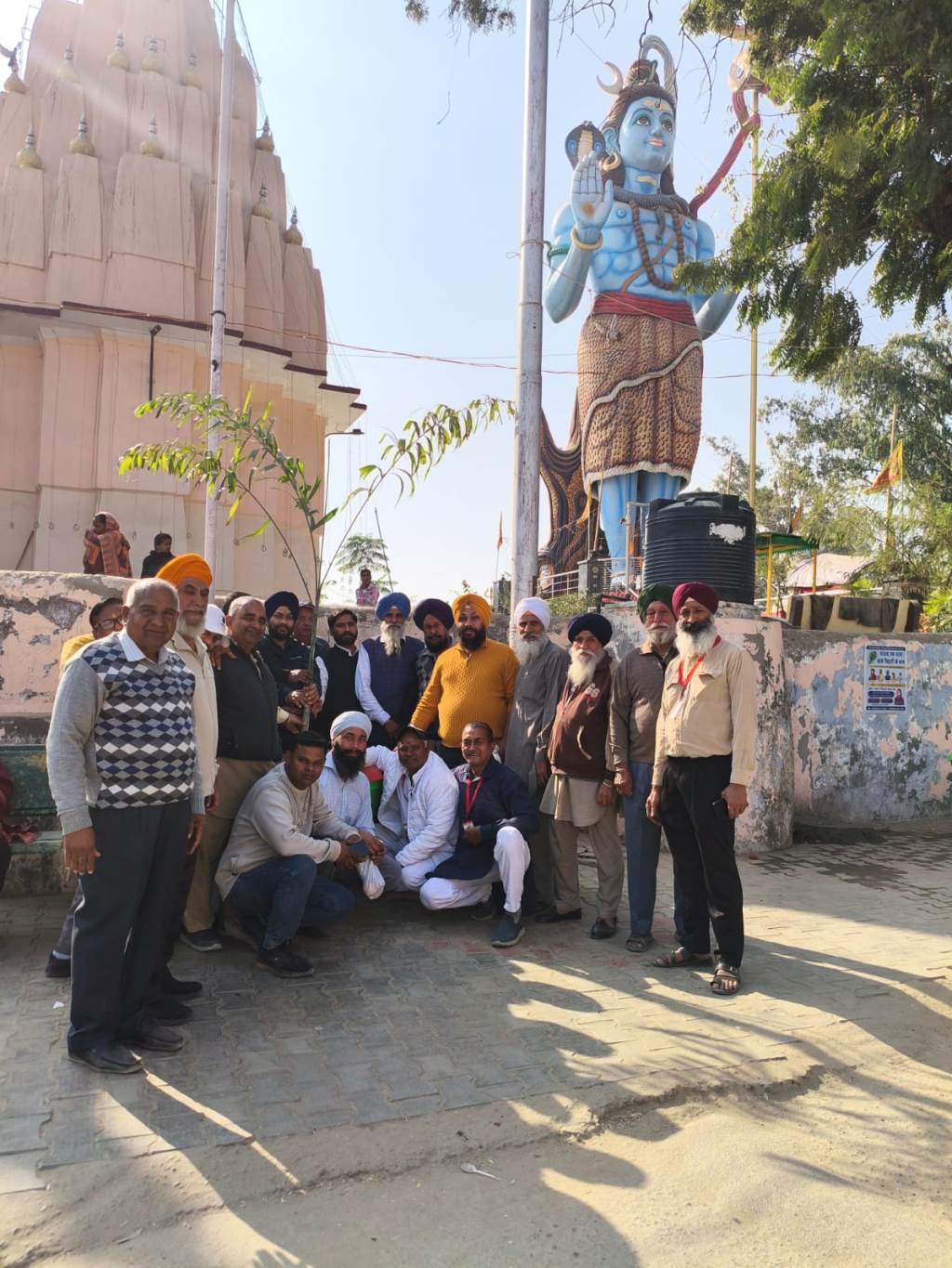 Foundation stone of Sri Kedar Nath Dharamshala was laid in Mathura Colony